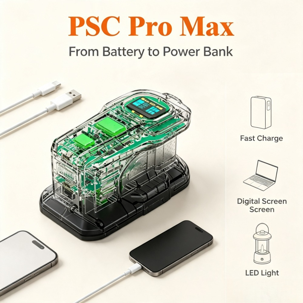 Адаптер для аккумулятора PSC P – обзор и цена Power Banks