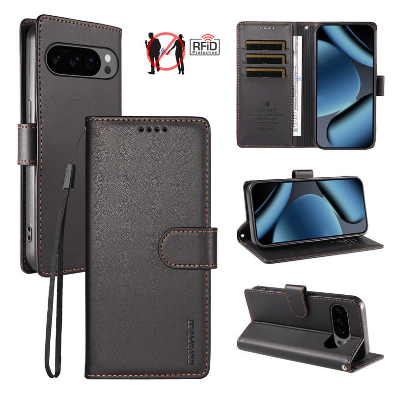 Противоугонный кожаный чехол-к – обзор и цена Leather Wallet Card Holder Phone Cover