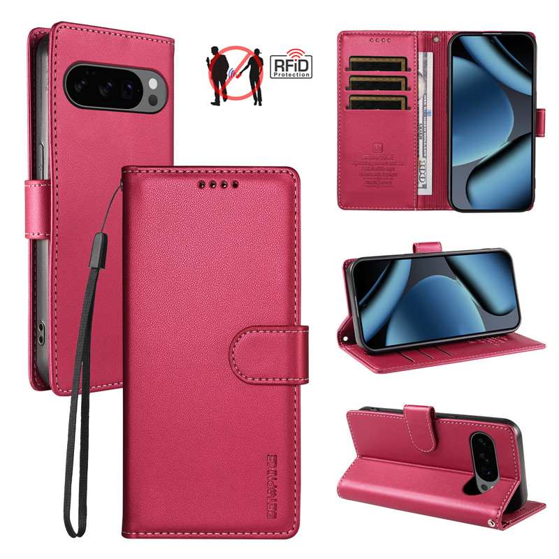 Противоугонный кожаный чехол-к – обзор и цена Leather Wallet Card Holder Phone Cover