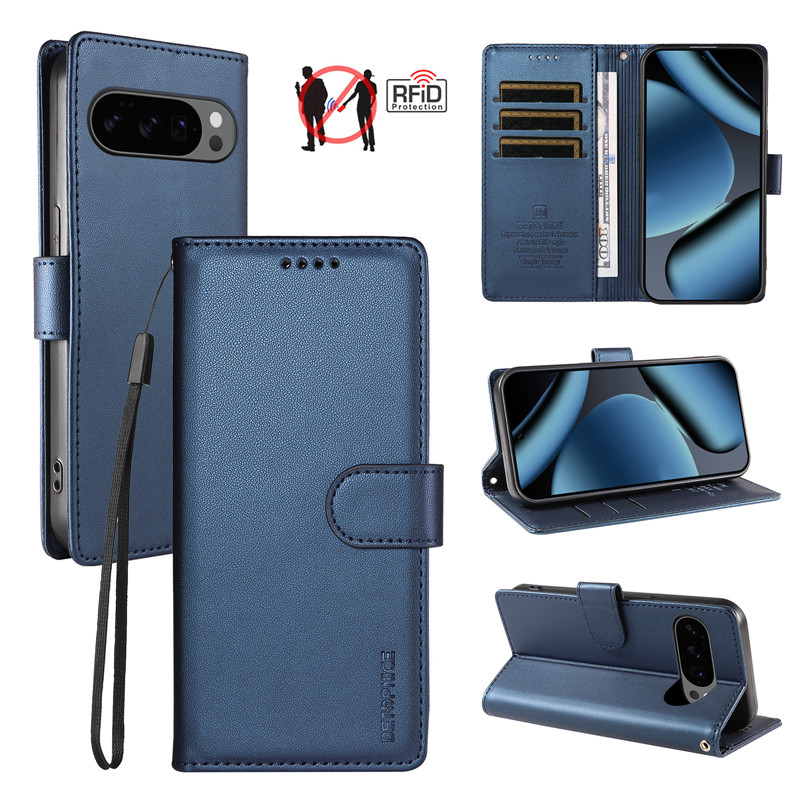 Противоугонный кожаный чехол-к – обзор и цена Leather Wallet Card Holder Phone Cover