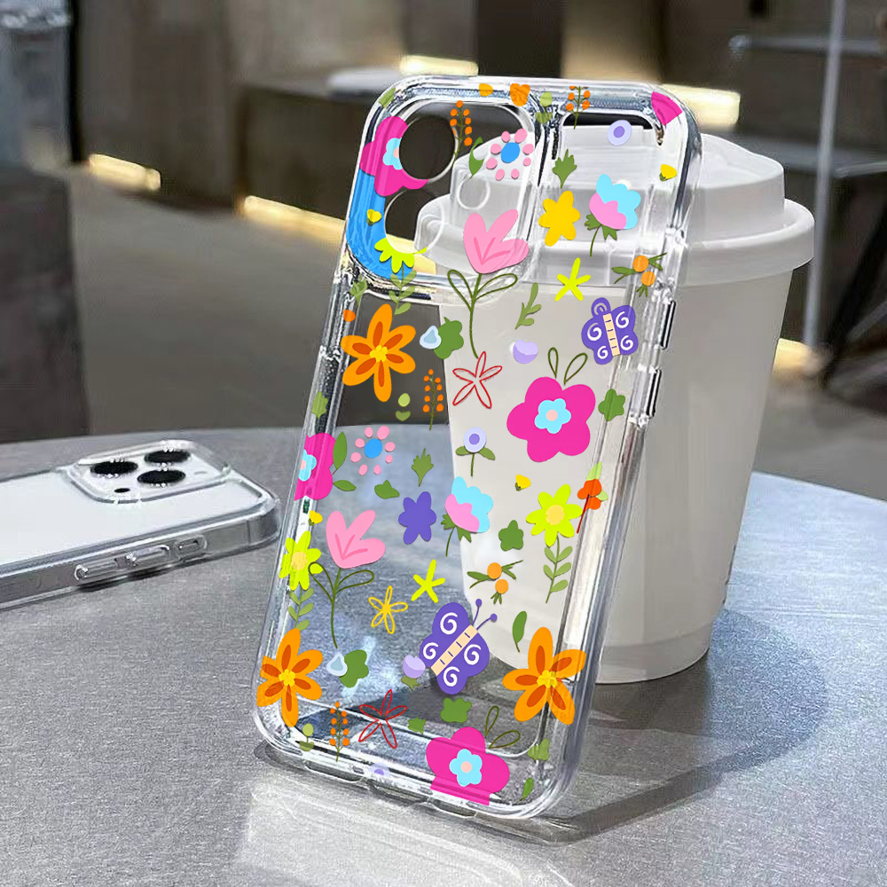 Прозрачный чехол для телефона  – обзор и цена Clear Shockproof Bumper Case