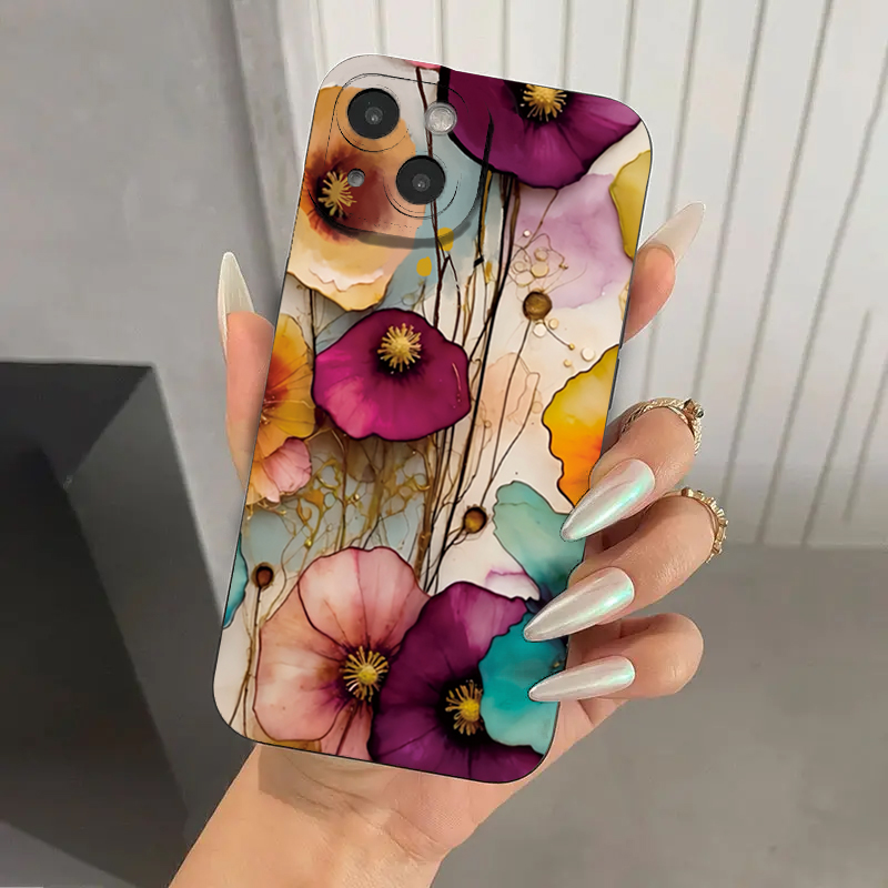 Мягкий защитный чехол из ТПУ с – обзор и цена Vintage Floral Pattern Soft Case