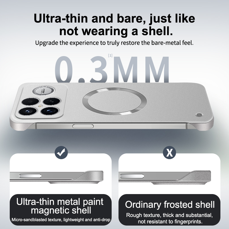 Матовый жесткий безрамочный мо – обзор и цена Ultra Thin Frameless Phone Cover