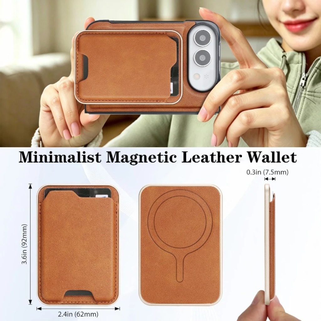 Съемный кожаный чехол-кошелек  – обзор и цена Leather Wallet Card Holder Phone Cover