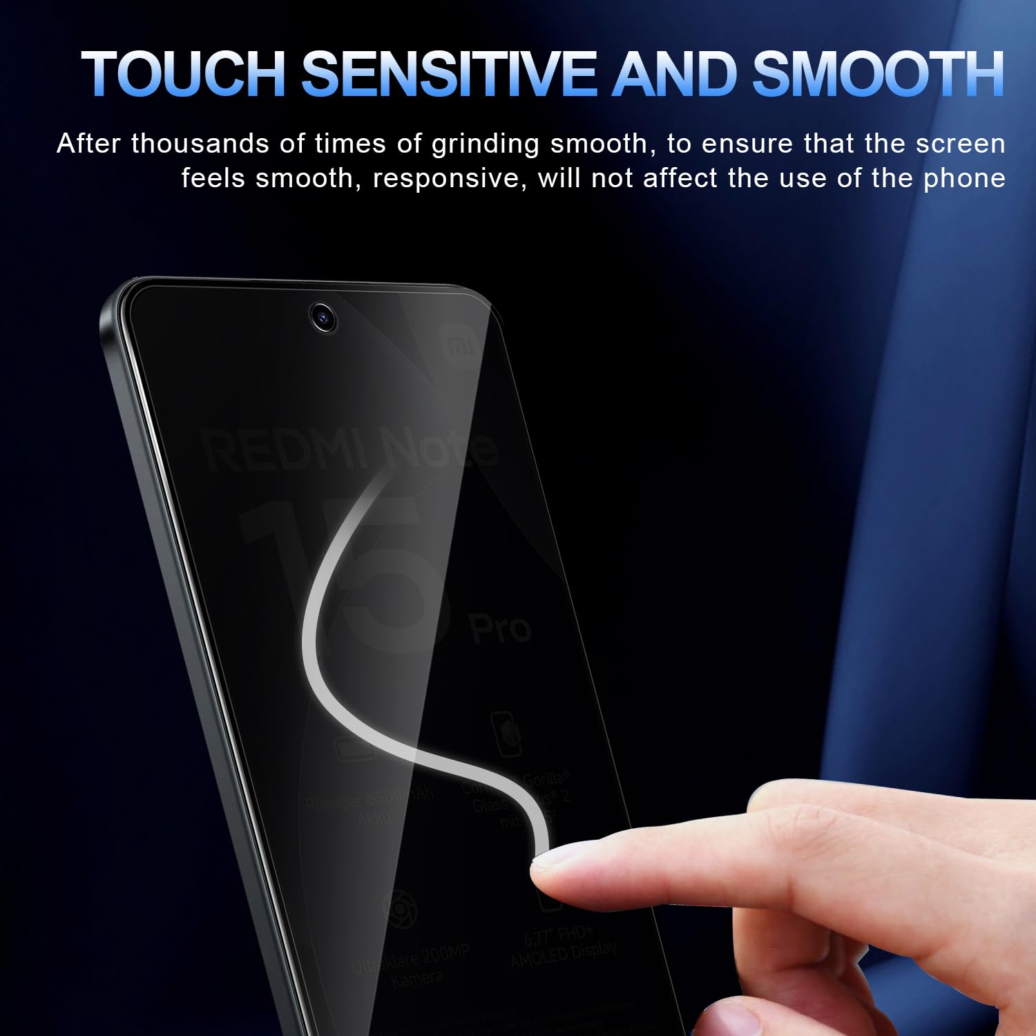 Защитная пленка для экрана Xia – обзор и цена Anti Spy Privacy Glass Case