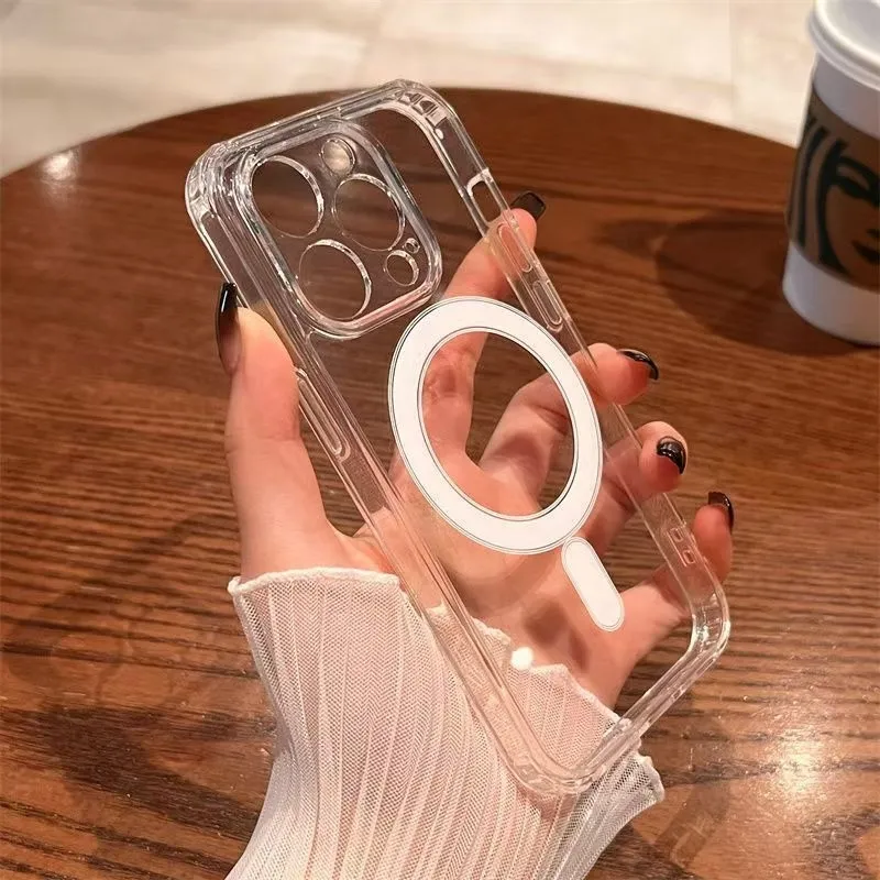 Оригинальный магнитный чехол д – обзор и цена Clear Shockproof Bumper Case