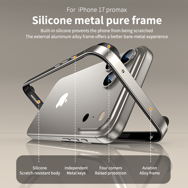 Силиконовый защитный чехол для – обзор и цена Metal Bumper Aluminum Frame Case