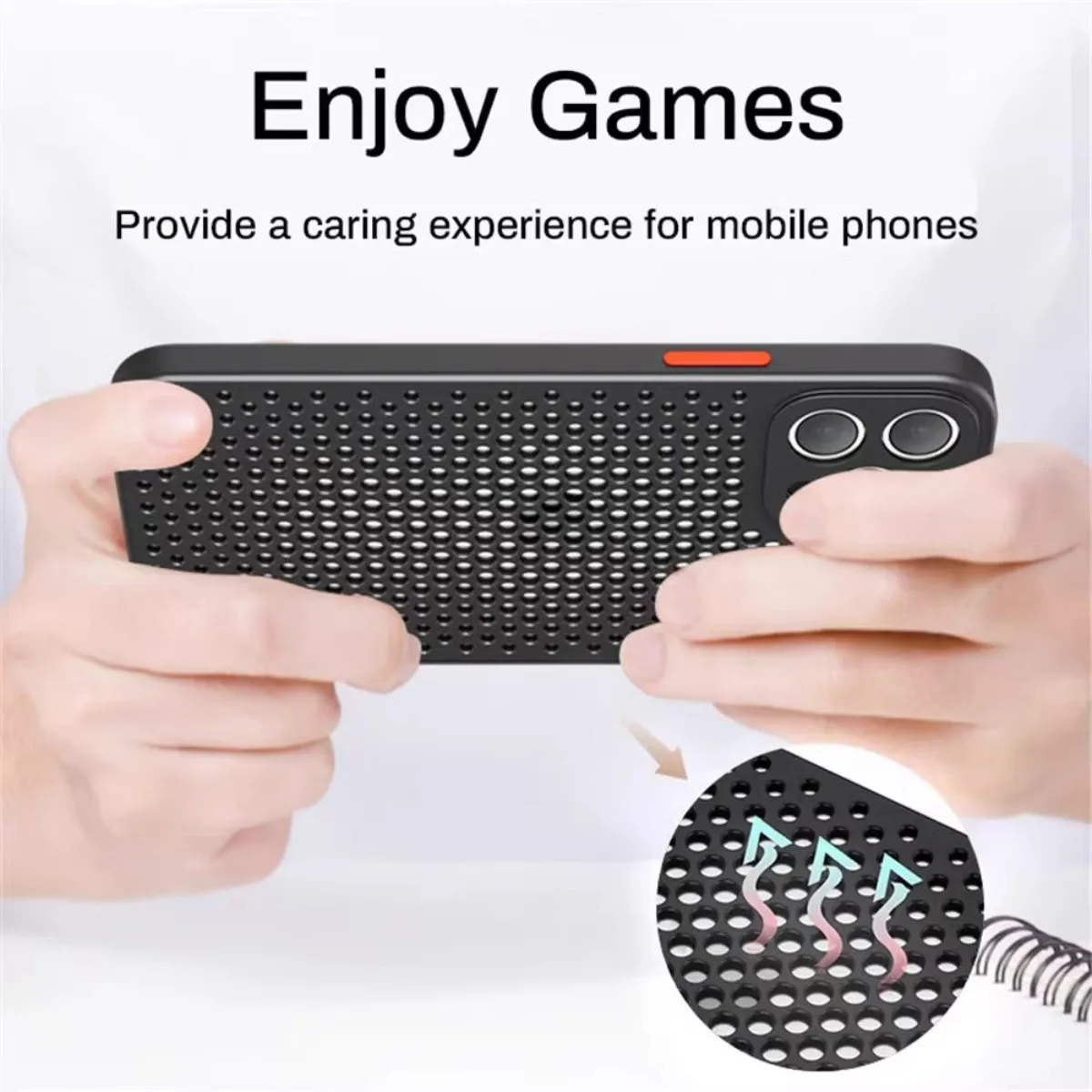 Охлаждающий чехол для телефона – обзор и цена Heat Dissipation Mesh Breathable Case