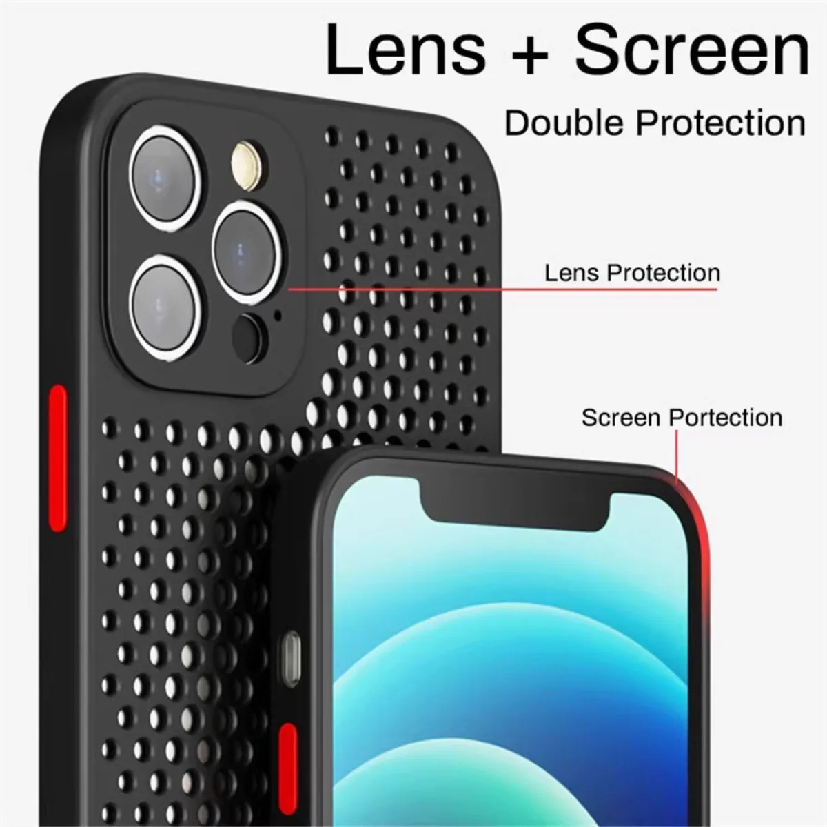 Охлаждающий чехол для телефона – обзор и цена Heat Dissipation Mesh Breathable Case