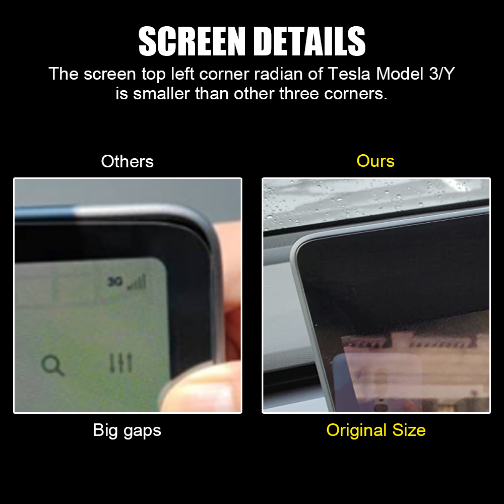 Для Tesla Model 3/Y 2021, мато – обзор и цена Matte Anti Glare Screen Protector