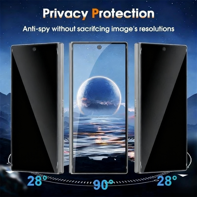 4 шт. конфиденциальное стекло  – обзор и цена Anti Spy Privacy Glass Case
