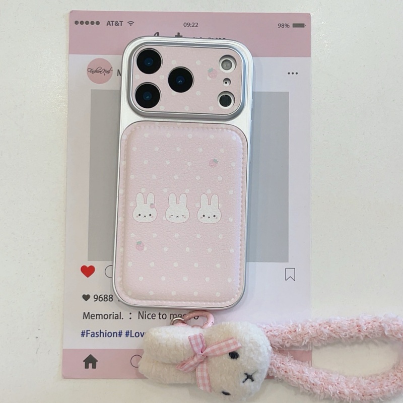 Милый кожаный чехол для телефо – обзор и цена Cute Cartoon Wrist Strap Silicone Case